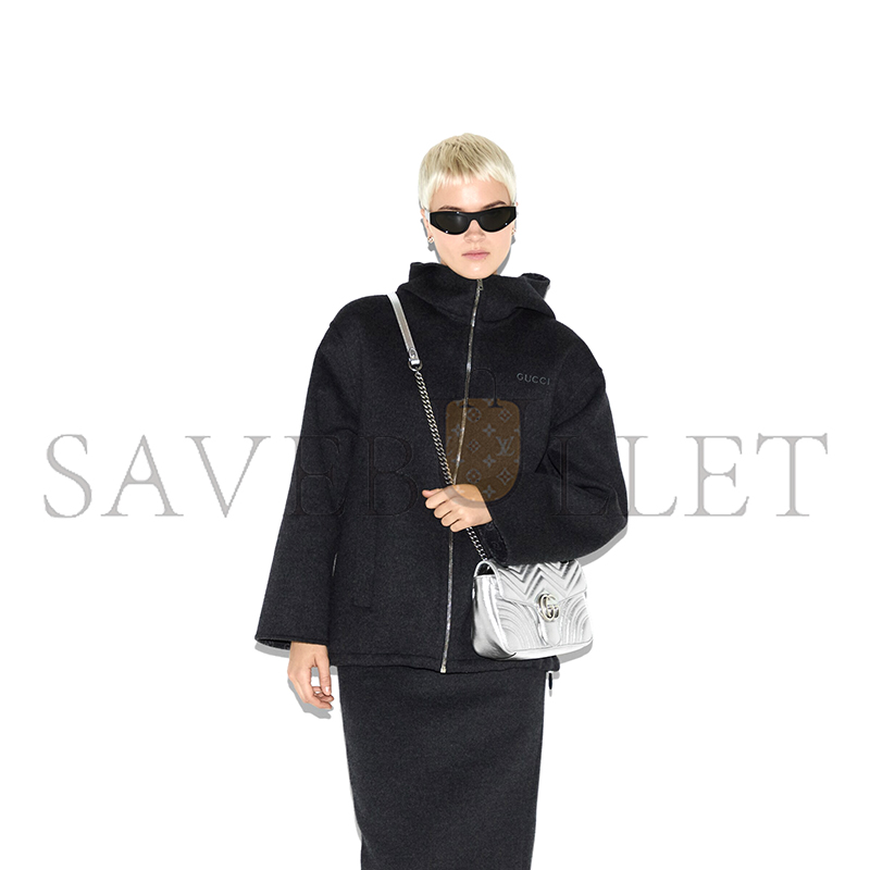 G*u*i gg marmont medium shoulder bag 443497 (26*15*7cm)